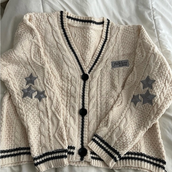 100% authentic Taylor Swift folklore label cardigan - size XS/S